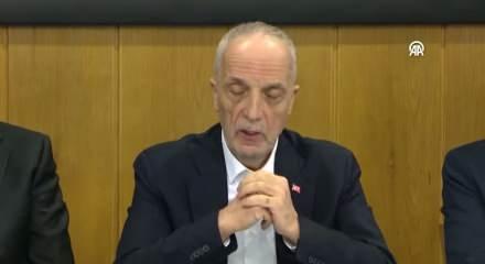 T&Uuml;RK-İŞ Genel Başkanı Atalay: A&ccedil;ıklanan rakam kabul edeceğimiz bir rakam değil