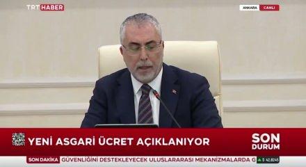 Yeni asgari &uuml;cret 28 bin 75 TL oldu