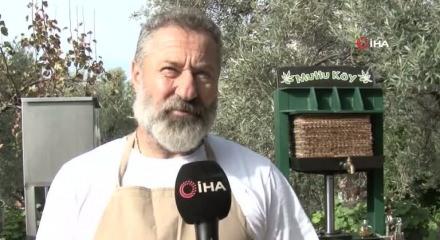 Zeytinyağında dededen kalma "taş baskı" y&ouml;ntemini yaşatıyor