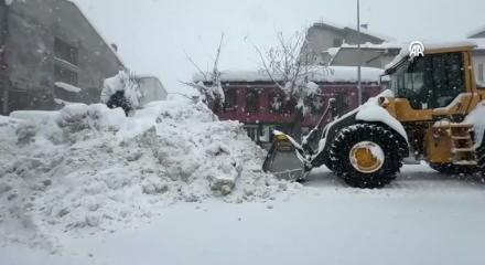 Bolu&rsquo;da 7 g&uuml;nde metrekareye 84,4 milimetre kar yağdı