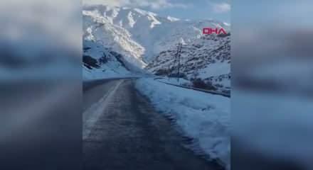 Hakkari'de &ccedil;ığ d&uuml;şt&uuml;