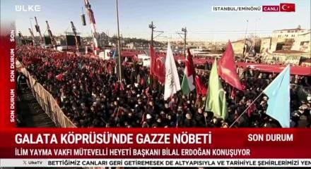  İstanbul'da Gazze i&ccedil;in ger&ccedil;ekleşen b&uuml;y&uuml;k buluşmada Bilal Erdoğan'dan &ouml;nemli a&ccedil;ıklamalar
