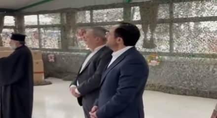 G&uuml;ney Kıbrıs lideri "Mağusa'ya tekrar d&ouml;neceğiz" marşını okudu