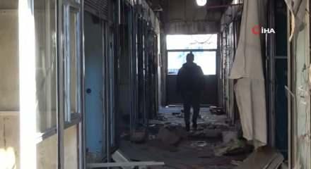 Van'daki Mısır &Ccedil;arşısı'nda yıkım başladı