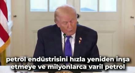 Trump: ABD'ye gelen petrol&uuml;n değeri yaklaşık 4 milyar dolar
