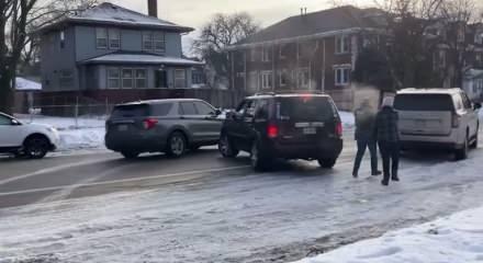 ABD'yi ayağa kaldıran olay! Trump'ın polisleri dehşet sa&ccedil;tı