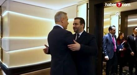 Bakan Hakan Fidan Suriyeli mevkidaşı ile g&ouml;r&uuml;şt&uuml;