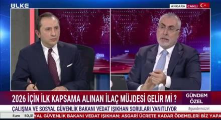 Bakan Vedat Işıkhan uzaktan &ccedil;alışma modeli hakkında yapılan &ccedil;alışmalar hakkında konuştu