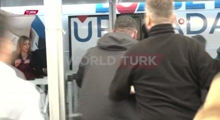 Bursa B&uuml;y&uuml;kşehir Belediye Başkanı Bozbey&rsquo;e saldırının en net g&ouml;r&uuml;nt&uuml;s&uuml; ortaya &ccedil;ıktı