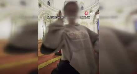 Camide uygunsuz video &ccedil;eken gen&ccedil; kadın serbest bırakıldı