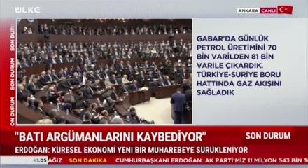 Cumhurbaşkanı Erdoğan 2025 yılında T&uuml;rkiye'nin ekonomideki atılımlarını a&ccedil;ıkladır