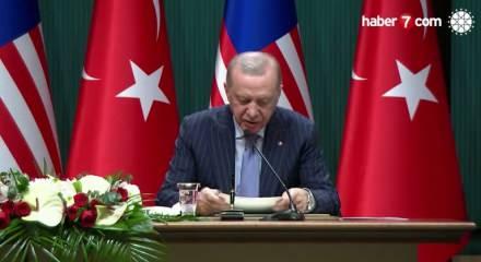 Cumhurbaşkanı Erdoğan'dan &ouml;nemli a&ccedil;ıklamalar