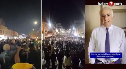 Eski Şah'ın s&uuml;rg&uuml;ndeki oğlu Pehlevi'nin Trump &ouml;vg&uuml;s&uuml; endişeleri artırdı