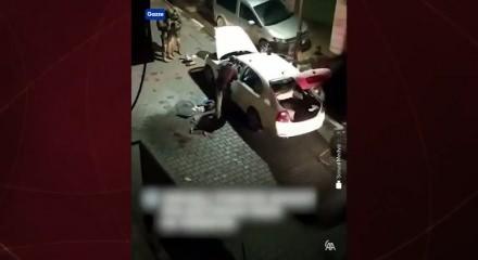 İsrail zulm&uuml; bitmiyor! Filistinli dede torunlarının yanında &ouml;ld&uuml;r&uuml;ld&uuml;