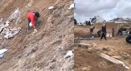 Gazze'de kumların altından ekmek &ccedil;ıkarma m&uuml;cadelesi... 