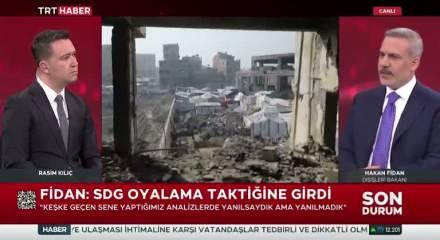 Hakan Fidan: Gazze'de bir&ccedil;ok konuda g&ouml;rev almaya hazırız