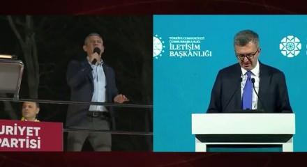 İletişim Başkanı Burhanettin Duran "Apa&ccedil;ık iftira" diyerek &Ouml;zg&uuml;r &Ouml;zel'e tepki g&ouml;sterdi