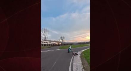 Kenan Sofuoğlu'nun oğlu Zayn ge&ccedil;irdiği kaza ile herkesi korkuttu