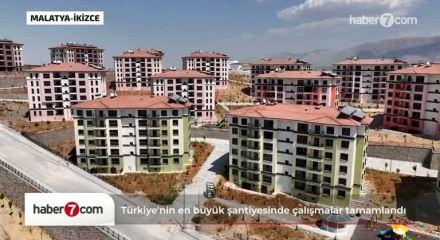 T&uuml;rkiye&rsquo;nin en b&uuml;y&uuml;k şantiyesi tamamlandı: İkizce&rsquo;de yeni bir şehir kuruldu