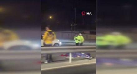 Merter'de feci kaza! Motosikletli yaşamını yitirdi