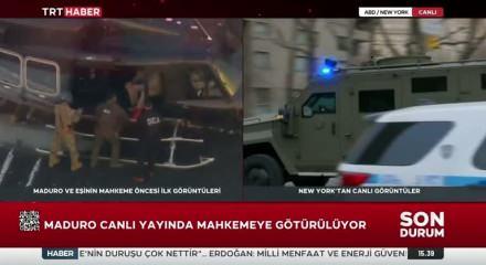 Nicolas Maduro helikopterle mahkemeye g&ouml;r&uuml;t&uuml;l&uuml;yor