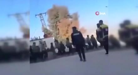 Suiriye'de Şeyh Maksud mahallesinden 400 ter&ouml;ristin kovulduğu anlar