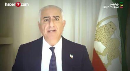 S&uuml;rg&uuml;ndeki Rıza Pehlevi&rsquo;den İran&rsquo;daki protestolara destek