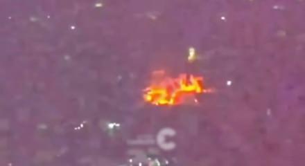 Suriye Savunma Bakanlığı SDG&rsquo;ye ait b&uuml;y&uuml;k bir m&uuml;himmat deposunu imha ettiğini a&ccedil;ıkladı