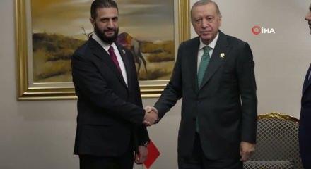 Suriye'den son dakika T&uuml;rkiye a&ccedil;ıklaması! Şara ve Erdoğan'dan kritik g&ouml;r&uuml;şme