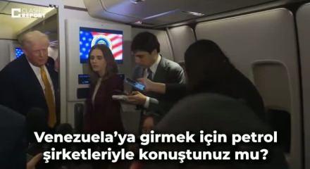 Trump'tan Venezuela itirafı: Operasyondan &ouml;nce petrol devleriyle g&ouml;r&uuml;şt&uuml;m