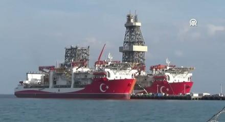 T&uuml;rkiye'nin yeni sondaj gemileri &Ccedil;ağrı Bey ve Yıldırım ilk g&ouml;revlerine hazırlanıyor