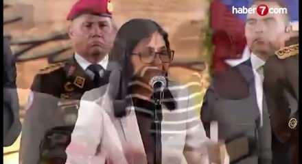 Venezuela Ge&ccedil;ici Devlet Başkanı Rodriguez'den, Katar'a "Maduro teşekk&uuml;r&uuml;"