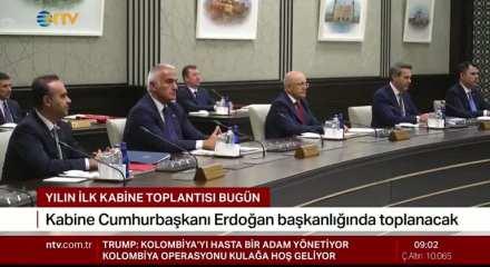  Yılın ilk Kabine toplantısı bug&uuml;n Beştepe'de yapılıyor