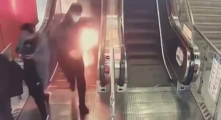 Powerbank bomba gibi patladı! 