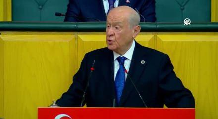 MHP lideri Bah&ccedil;eli'den Suriye'deki operasyonlar "SDG'nin g&uuml;&ccedil;l&uuml; olmadığını g&ouml;sterdi" dedi