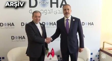 Bakan Fidan İranlı meslektaşı Erak&ccedil;i ile g&ouml;r&uuml;şt&uuml;