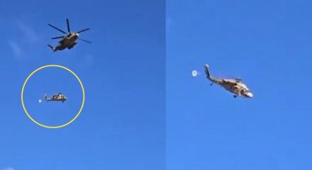 Batı Şeria'da İsrail helikopteri d&uuml;şt&uuml;