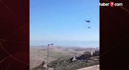 Batı Şeria'da İsrail helikopteri d&uuml;şt&uuml;