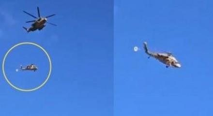 Batı Şeria'da İsrail helikopteri d&uuml;şt&uuml;