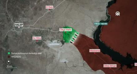 Suriye'de ter&ouml;r operasyonları devam ediyor! Son olarak ter&ouml;ristlere K&uuml;rt&ccedil;e "Terk edin ve gelin!" denildi