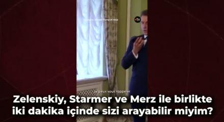 Fransız basını ilk kez yayınladı: Macron ve AB liderleri Trump'ı arıyor