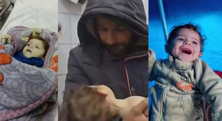 1 yaşındaki evladı donarak can verdi... Filistinli baba: Yakacak odunumuz bile yok!