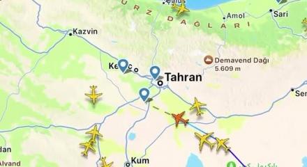 İran hava sahası u&ccedil;uşlara yeniden a&ccedil;ıldı