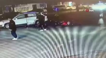 Kaskını kız arkadaşına verip kazada hayatını kaybetmişti, fenomenin &ouml;l&uuml;me gidişi kamerada