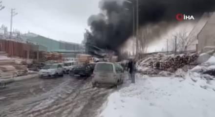 Kereste fabrikasında patlama: 5 yaralı