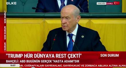 MHP lideri Bah&ccedil;eli İran'daki siyonist ve emperyalist kuşatmaya dikkat &ccedil;ekti