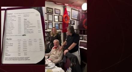 Rahmi Ko&ccedil;&rsquo;un balık keyfi yaptığı mek&acirc;nın men&uuml; fiyatları ortaya &ccedil;ıktı