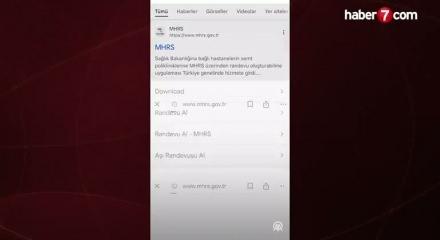 Randevu Sistemi (MHRS) kullananlar dikkat!