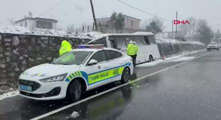 Samsun Bafra&rsquo;da yolcu otob&uuml;s&uuml; kazazedelere &ccedil;arptı: 1 &ouml;l&uuml;, 3 yaralı