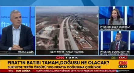 Suriye ordusu Fırat Nehri&rsquo;nin batısına girmeye başladı
